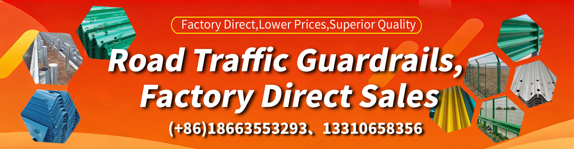 Manitoba Traffic Barrier Manufacturer, Road Barrier, Wave Beam Guardrail, Anti-collision Barrier, Isolation Barrier, Protective Fence